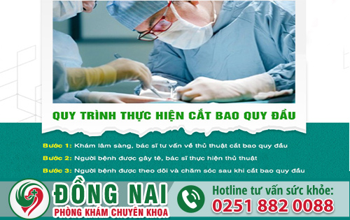 Quy trình cắt bao quy đầu dài cho nam giới