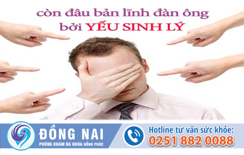 Vì sao nam giới bị yếu sinh lý