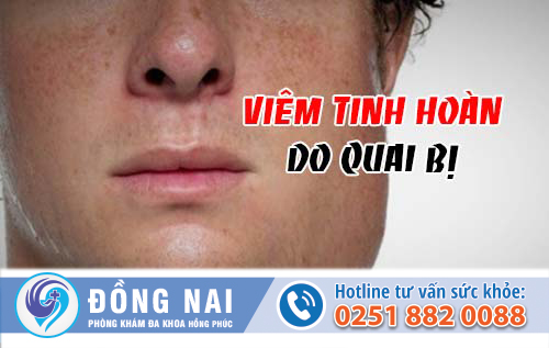 Viêm tinh hoàn do quai bị có đúng không?